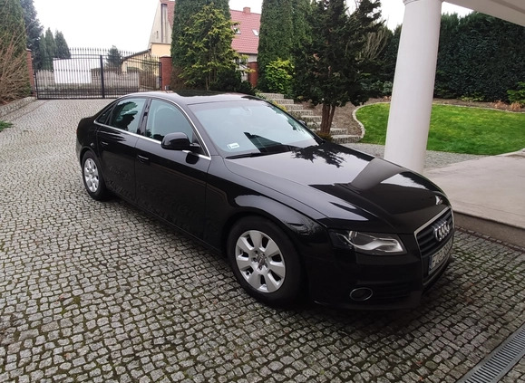Audi A4 cena 25999 przebieg: 157016, rok produkcji 2008 z Małomice małe 106